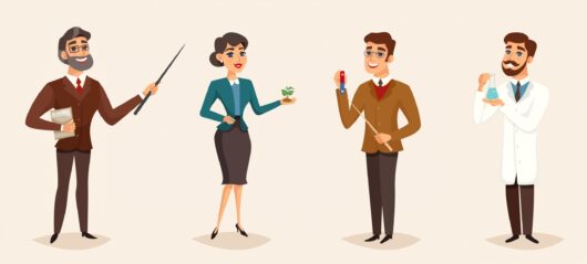 6 قدم تا یک مدرس زبان حرفه ای