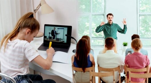 معلم کلاس آنلاین