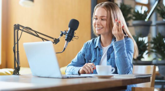 میکروفون برای تدریس آنلاین