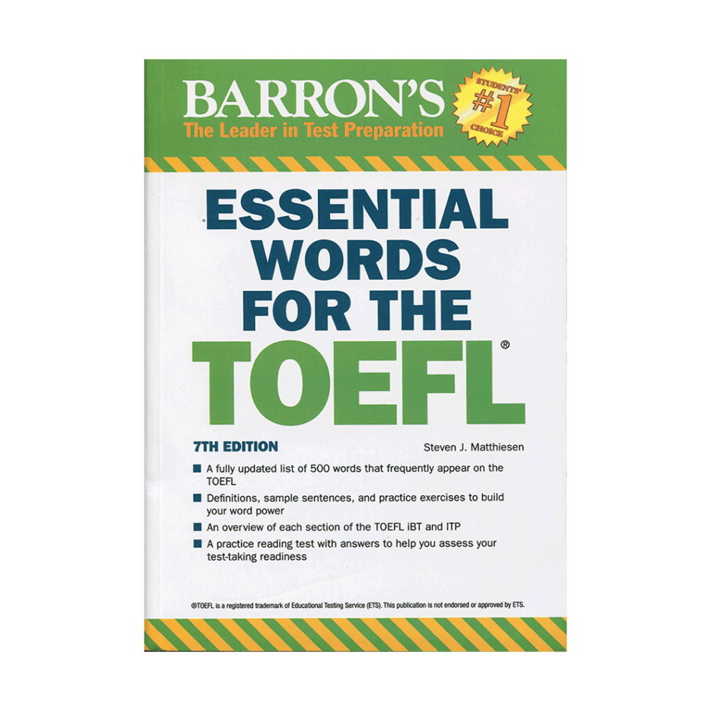 Essential Words For TOEFL