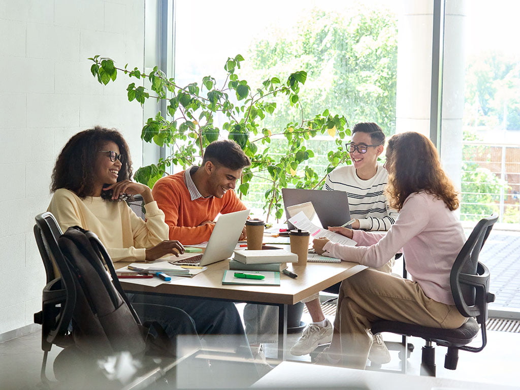 learn through each other