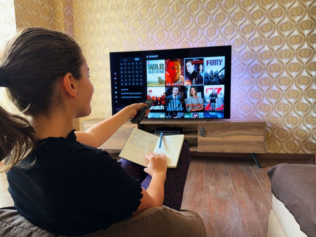 watch movies to learn language